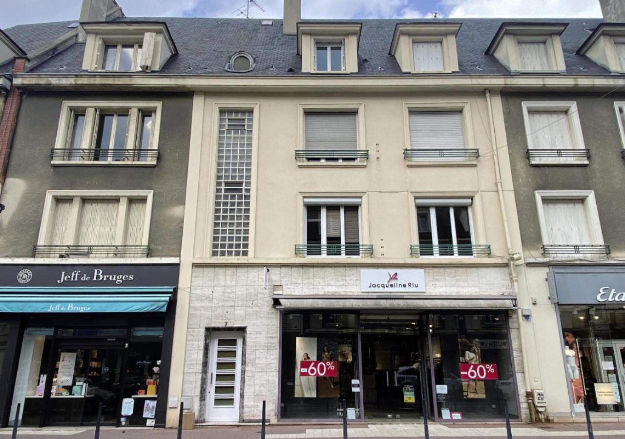 Apartamento Le Cocon De La Cathedrale - Hypercentre Evreux - Jungle Chic - Vue Sur L'Iton Et Cathedrale Exterior foto